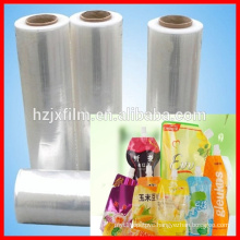 100% raw material stretch film/Polyethylene Film/pet super clear film